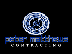 Logo Design by Lee's Designs for Peter Matthews Contracting | Design: #812466