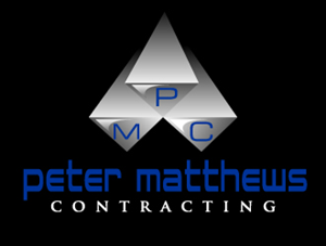 Logo Design by Lee's Designs for Peter Matthews Contracting | Design: #812523