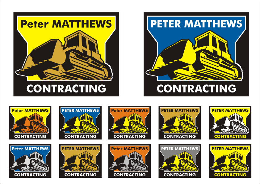Logo Design by TonyBell for Peter Matthews Contracting | Design #816221