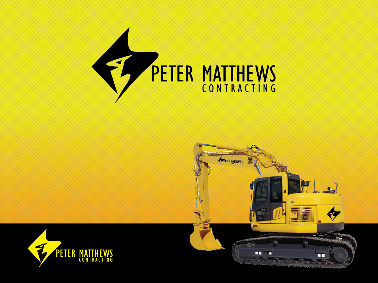 Logo-Design von Blue Tusk Design für Peter Matthews Contracting | Design #794758