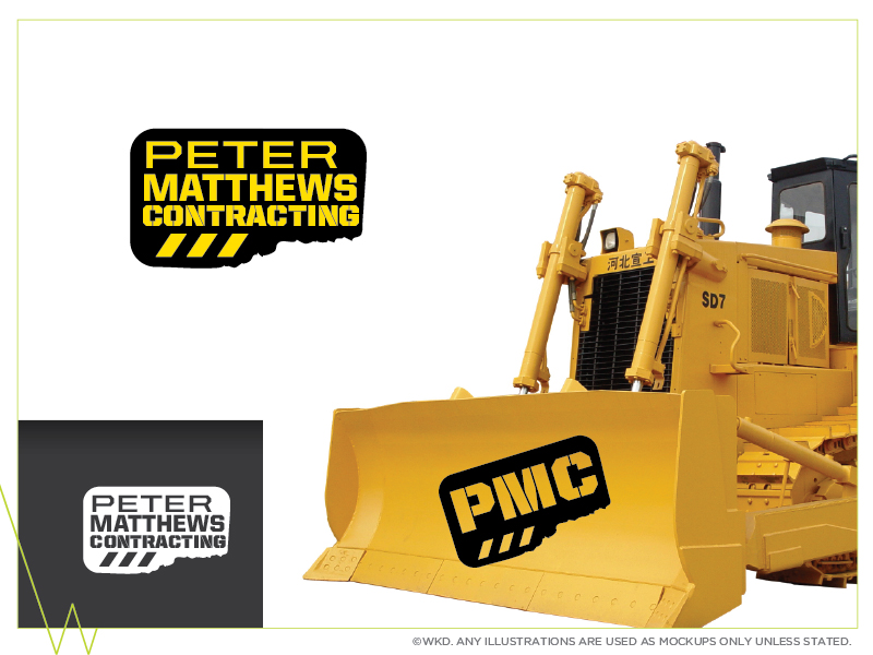 Logo-Design von surname and surname für Peter Matthews Contracting | Design #817853