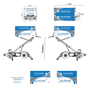 Car Wrap Design by design pres for Revived Exteriors, Inc. | Design: #31155528