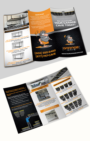 Flyer Design by creativemood438 for Your Garage Cave LLC | Design: #31168460