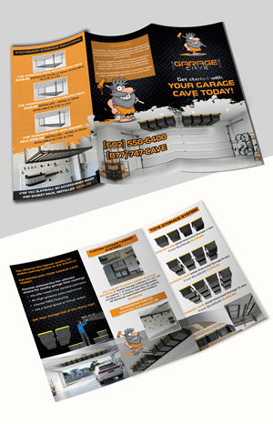 Flyer Design by creativemood438 for Your Garage Cave LLC | Design: #31168461