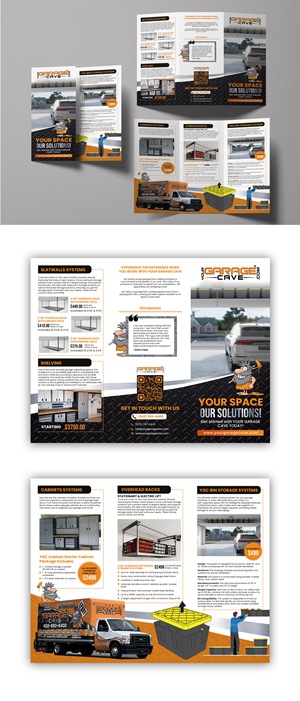 Flyer Design by debdesign for Your Garage Cave LLC | Design: #31145225