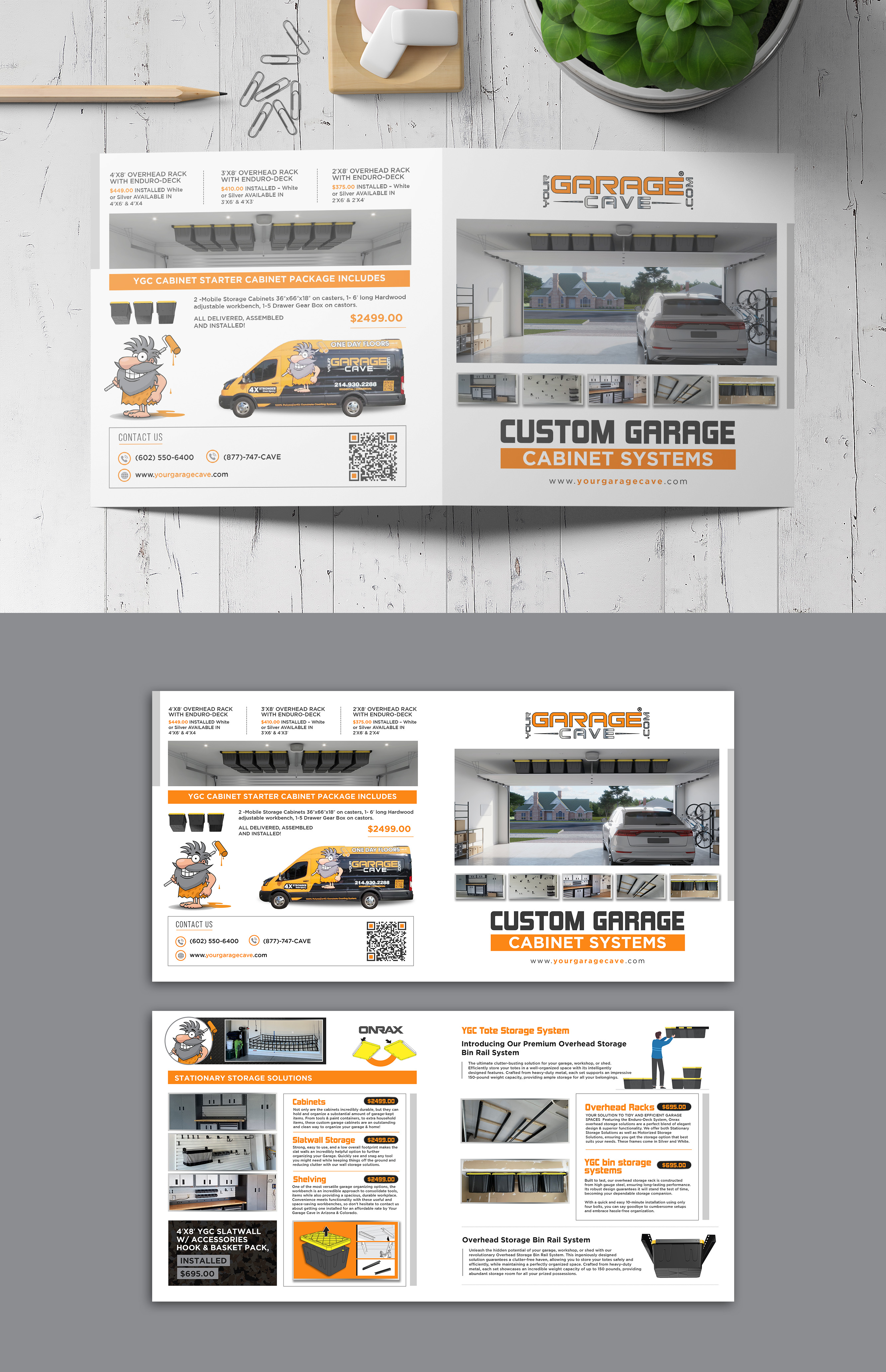 Flyer Design by debdesign for Your Garage Cave LLC | Design #31145632