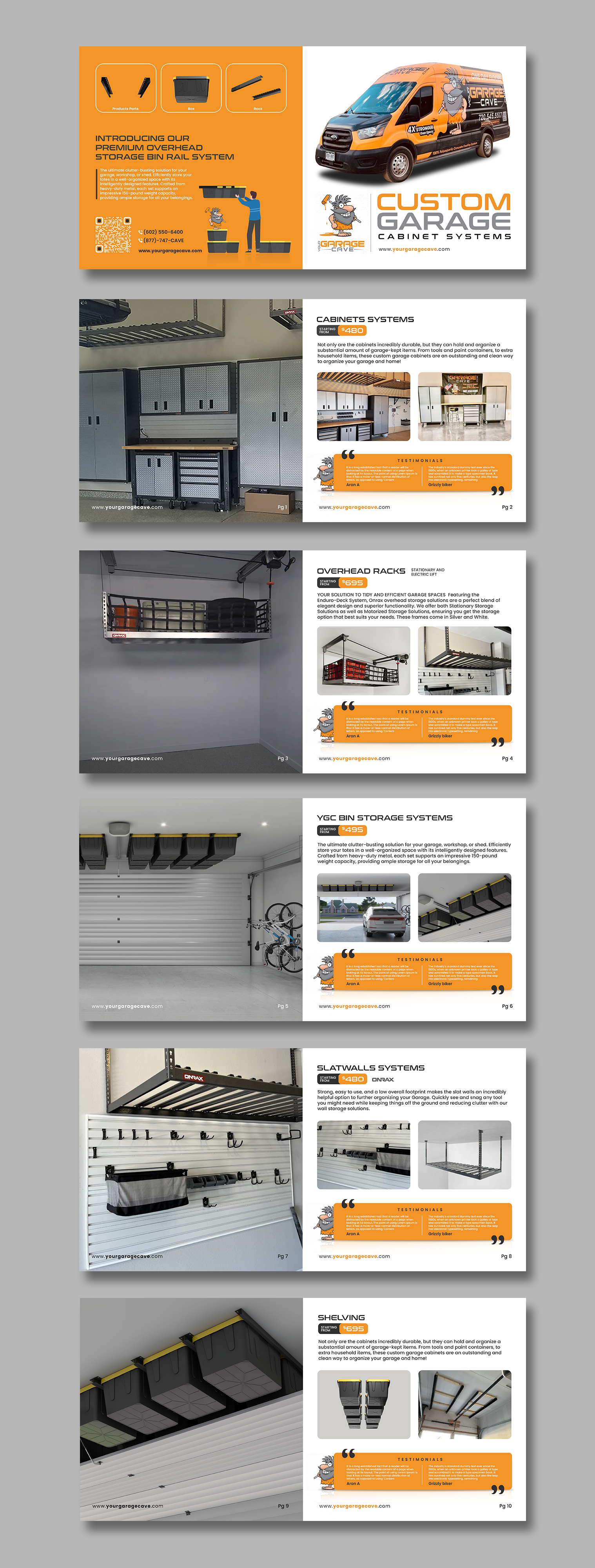 Flyer Design by debdesign for Your Garage Cave LLC | Design #31182043