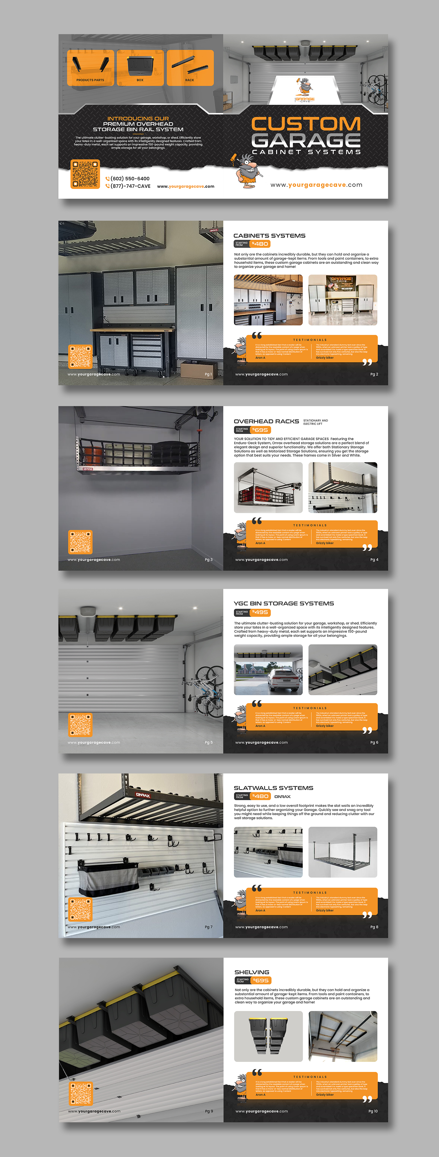 Flyer Design by debdesign for Your Garage Cave LLC | Design #31194231