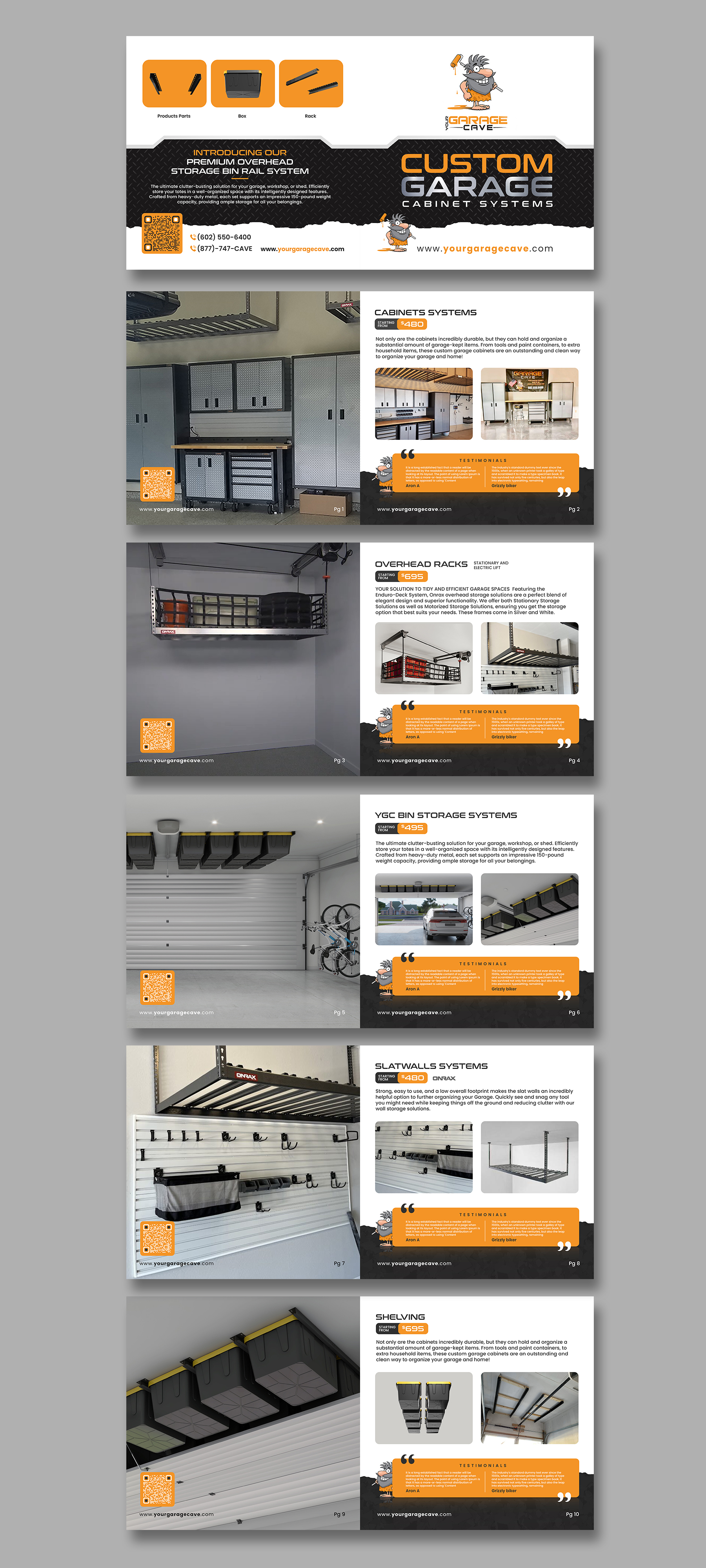 Flyer Design by debdesign for Your Garage Cave LLC | Design #31218581