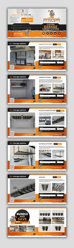 Flyer Design by debdesign for Your Garage Cave LLC | Design: #31218721