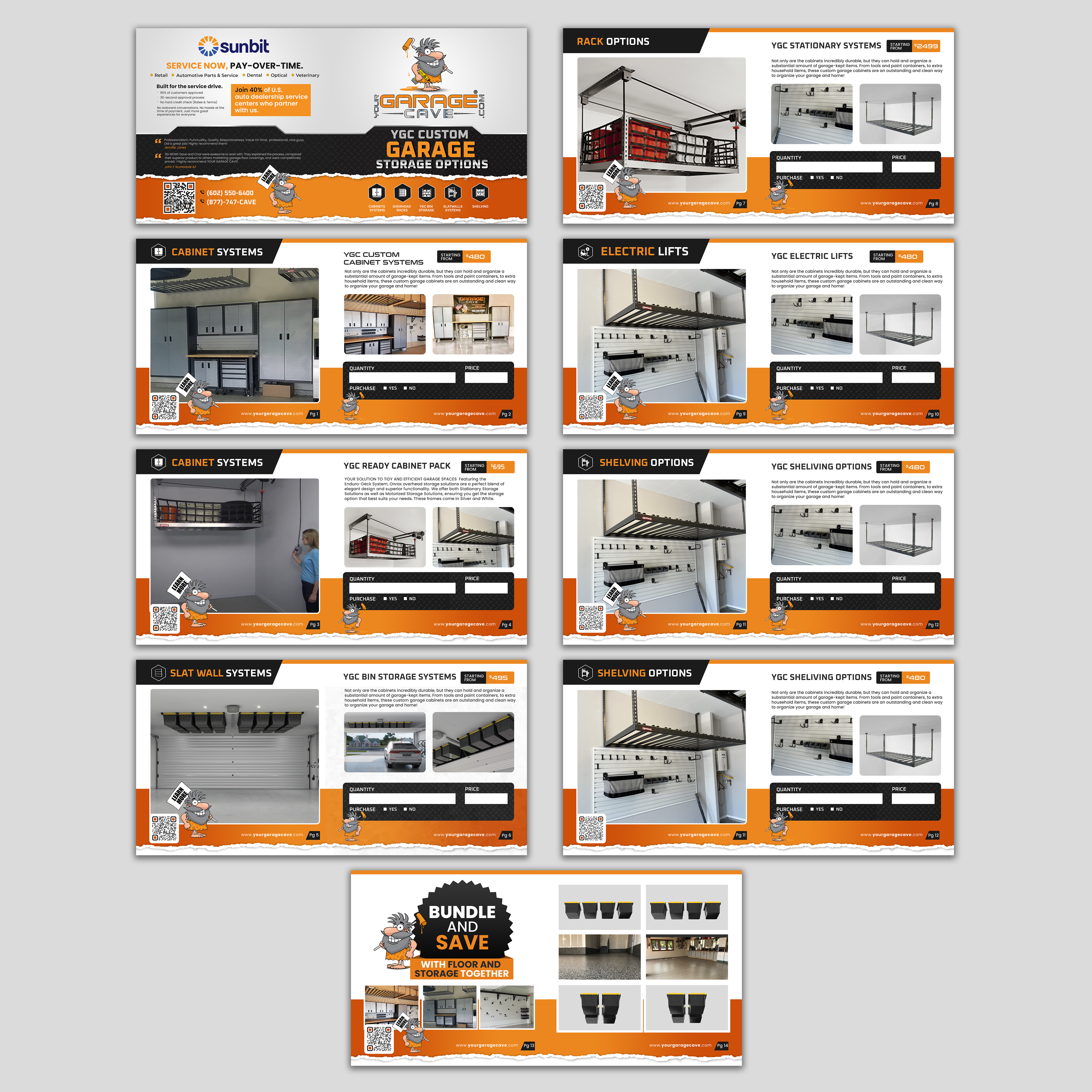 Flyer Design by debdesign for Your Garage Cave LLC | Design #31290416