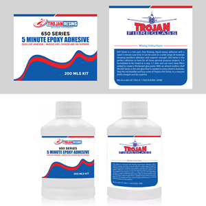 Label Design by Sajal Samaddar for Trojan Fibreglass Pty Ltd | Design: #31138007