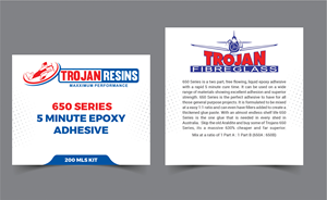 Label Design by SAMPA DUARI for Trojan Fibreglass Pty Ltd | Design: #31136387