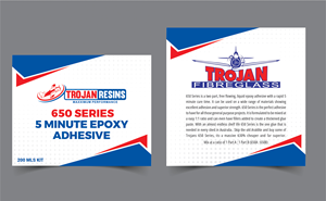 Label Design by SAMPA DUARI for Trojan Fibreglass Pty Ltd | Design: #31138738