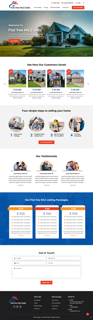 Design de Page d'Accueil par pb pour ce projet | Design : #31147319