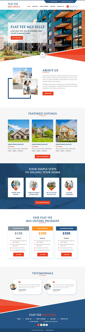 Design de Page d'Accueil par pb pour ce projet | Design : #31147321