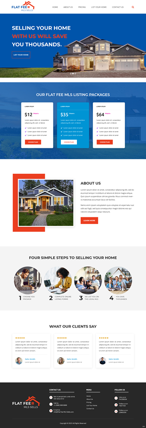 Design de Page d'Accueil par pb pour ce projet | Design : #31147324