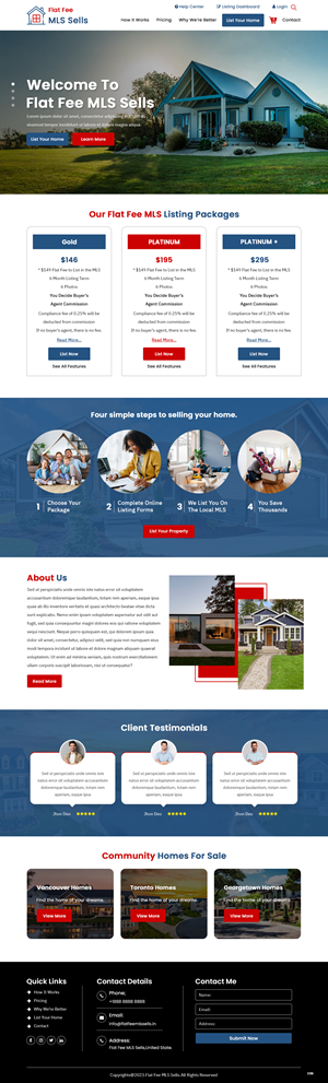 Design de Page d'Accueil par pb pour ce projet | Design : #31147326