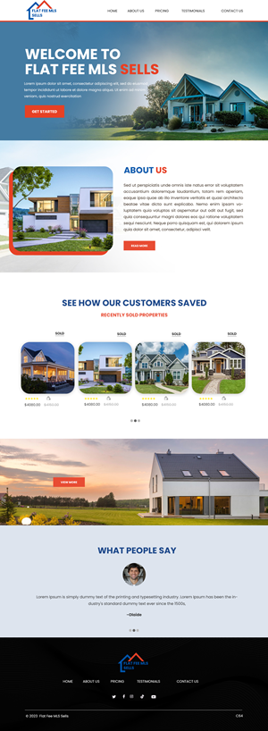 Design de Page d'Accueil par pb pour ce projet | Design : #31147328