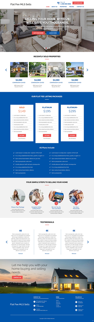 Design de Page d'Accueil par pb pour ce projet | Design : #31147334