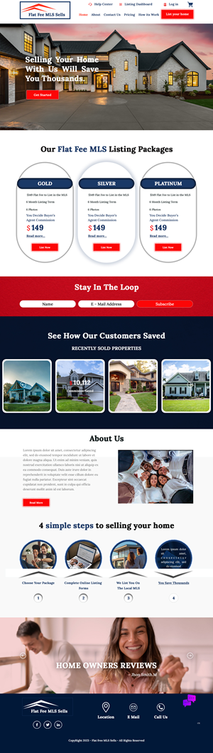 Design de Page d'Accueil par pb pour ce projet | Design : #31147336
