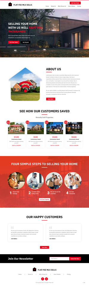 Design de Page d'Accueil par pb pour ce projet | Design : #31152932