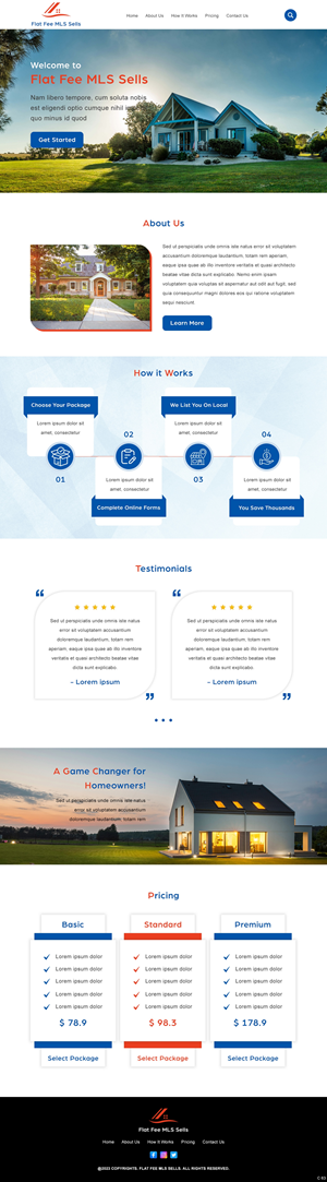 Design de Page d'Accueil par pb pour ce projet | Design : #31152933