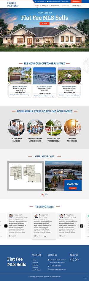 Design de Page d'Accueil par pb pour ce projet | Design : #31152935