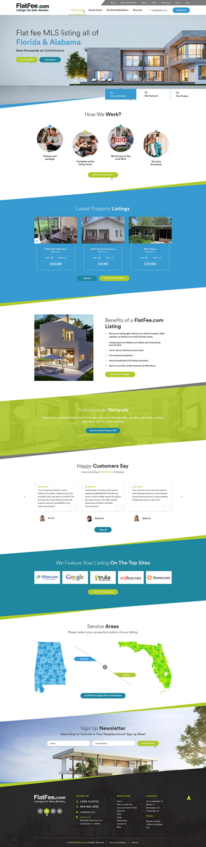 Landing Page Design by Ved Web Services