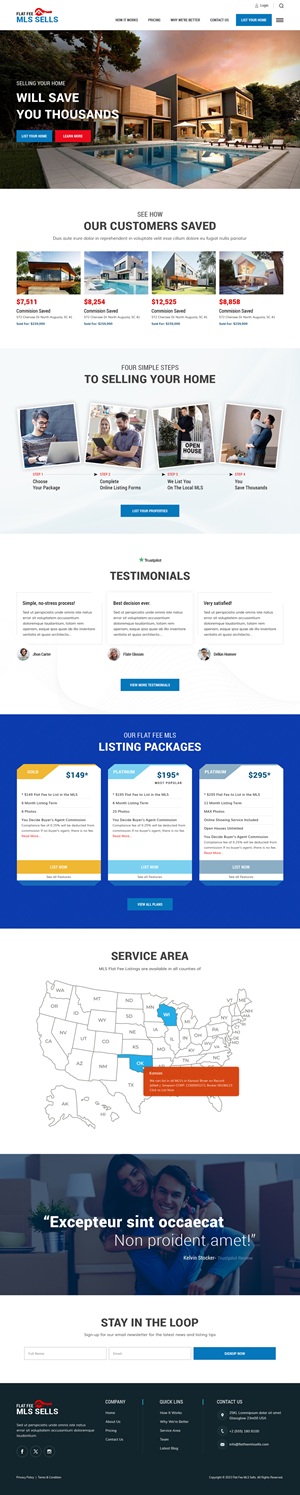Landing Page Design by sai.designer87