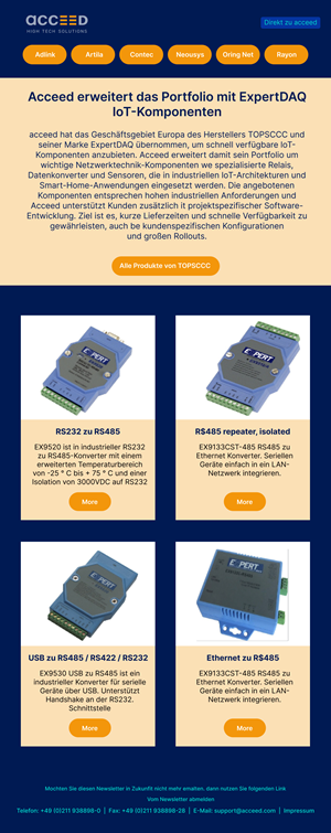 Email Marketing Design by OrangeOctopus for admost Ostrowski | Design #31156508