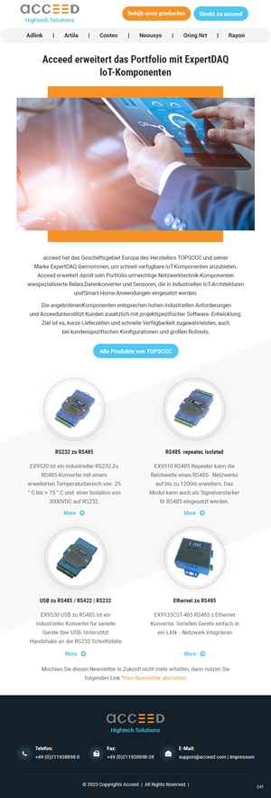 Email Marketing Design by pb for admost Ostrowski | Design: #31152891