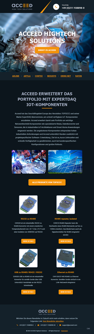Email Marketing Design by pb for admost Ostrowski | Design: #31152892