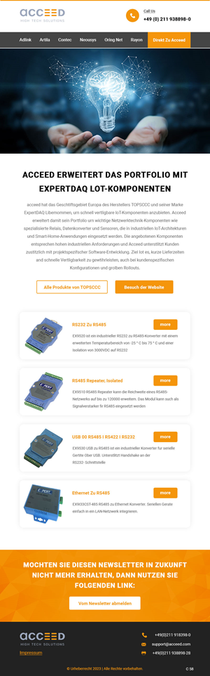 Email Marketing Design by pb for admost Ostrowski | Design: #31152898