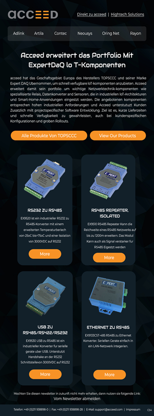 Email Marketing Design by pb for admost Ostrowski | Design: #31152899