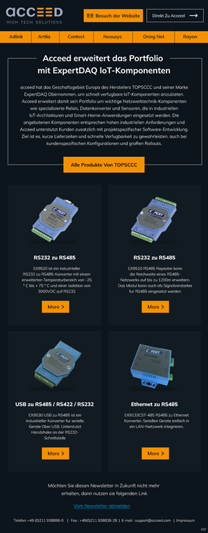 Email Marketing Design by pb for admost Ostrowski | Design: #31152908