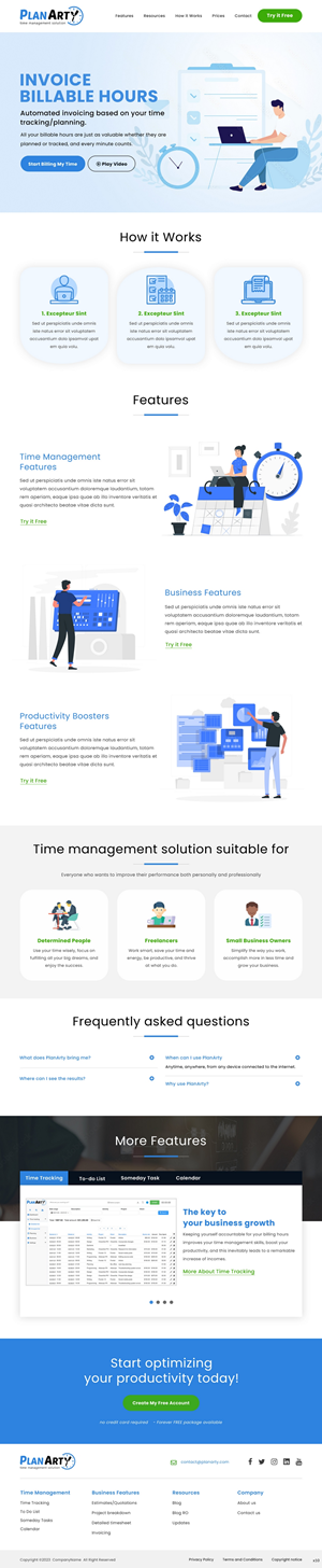 Landing Page Design by pb for this project | Design: #31152950