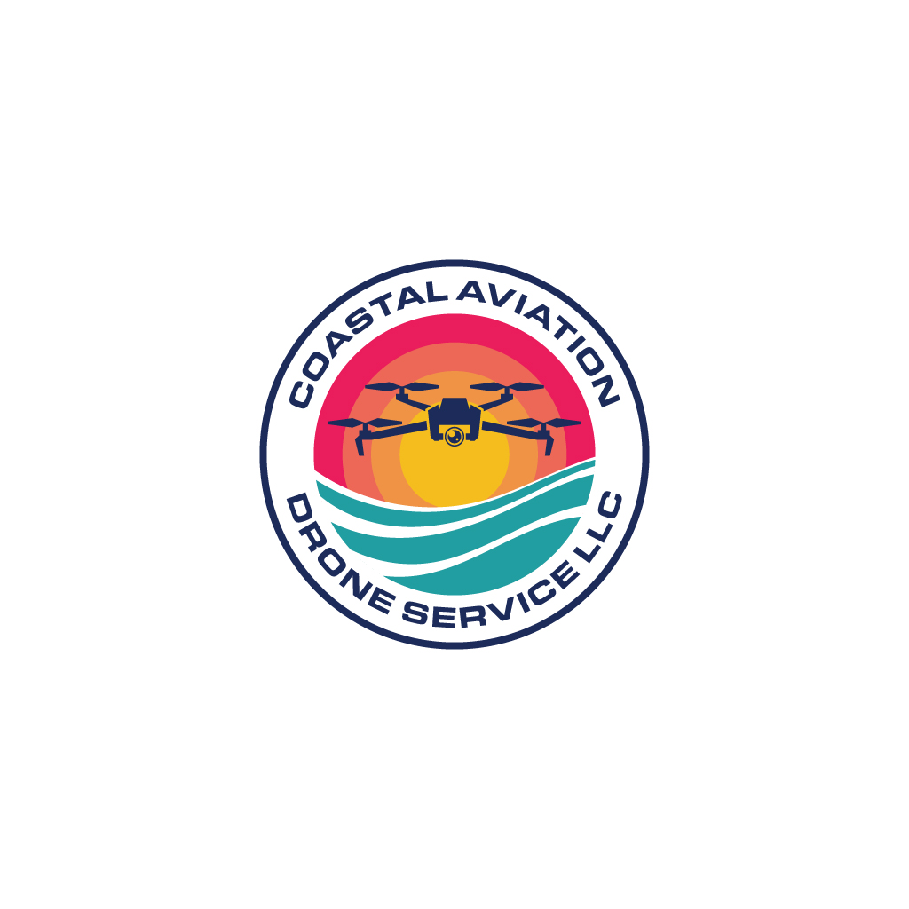 Logo Design by JohnnyCactus for Coastal Aviation Drone Service LLC | Design #31143354