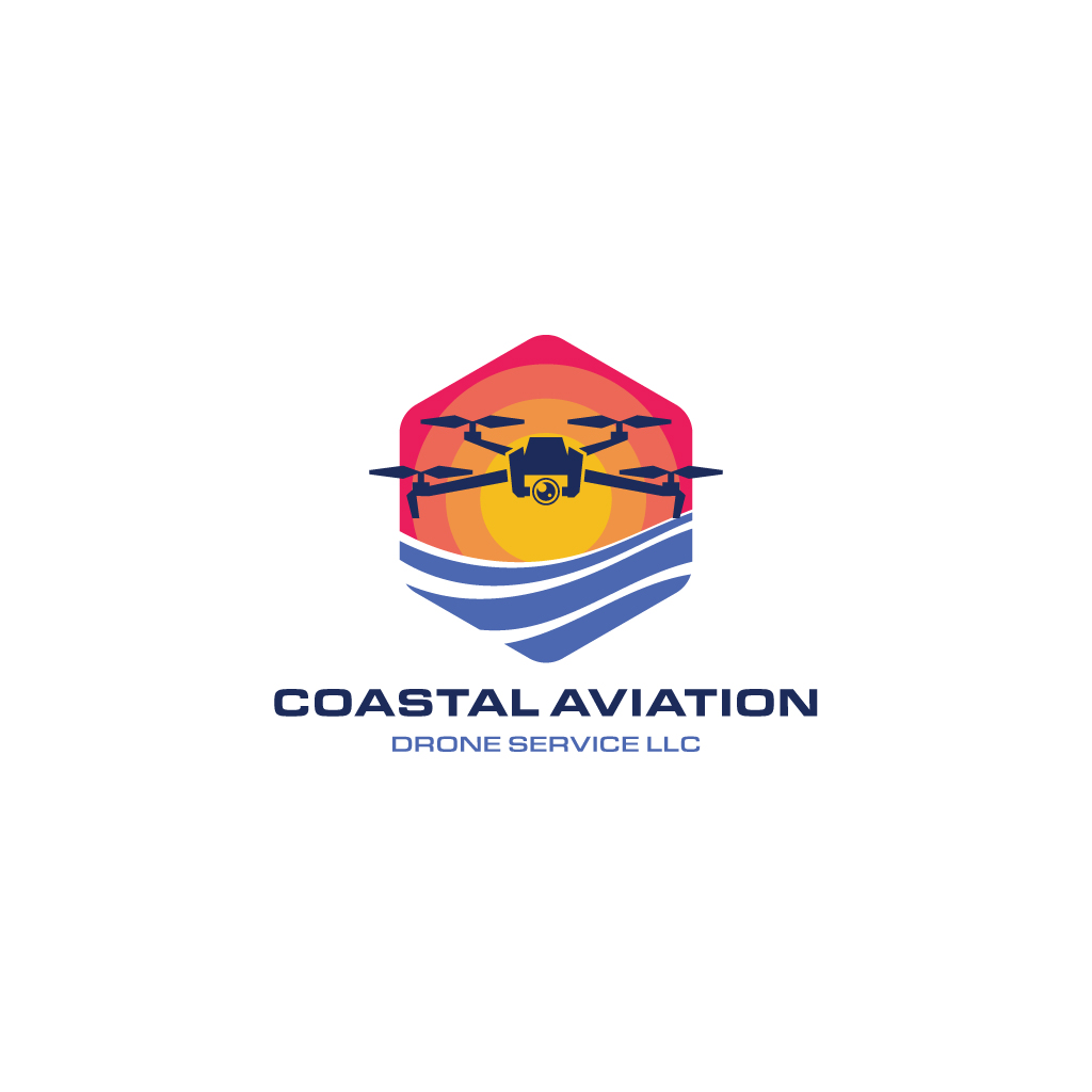 Logo Design by JohnnyCactus for Coastal Aviation Drone Service LLC | Design #31159105