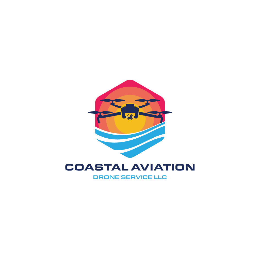 Logo Design by JohnnyCactus for Coastal Aviation Drone Service LLC | Design #31159107