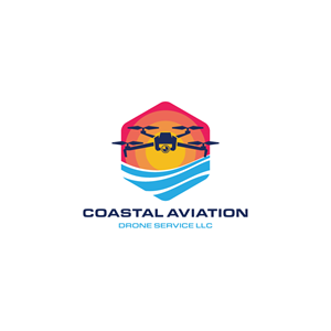 Logo Design by JohnnyCactus for Coastal Aviation Drone Service LLC | Design: #31159107