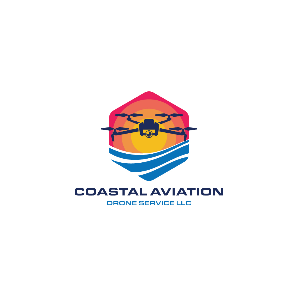 Logo Design by JohnnyCactus for Coastal Aviation Drone Service LLC | Design #31159109
