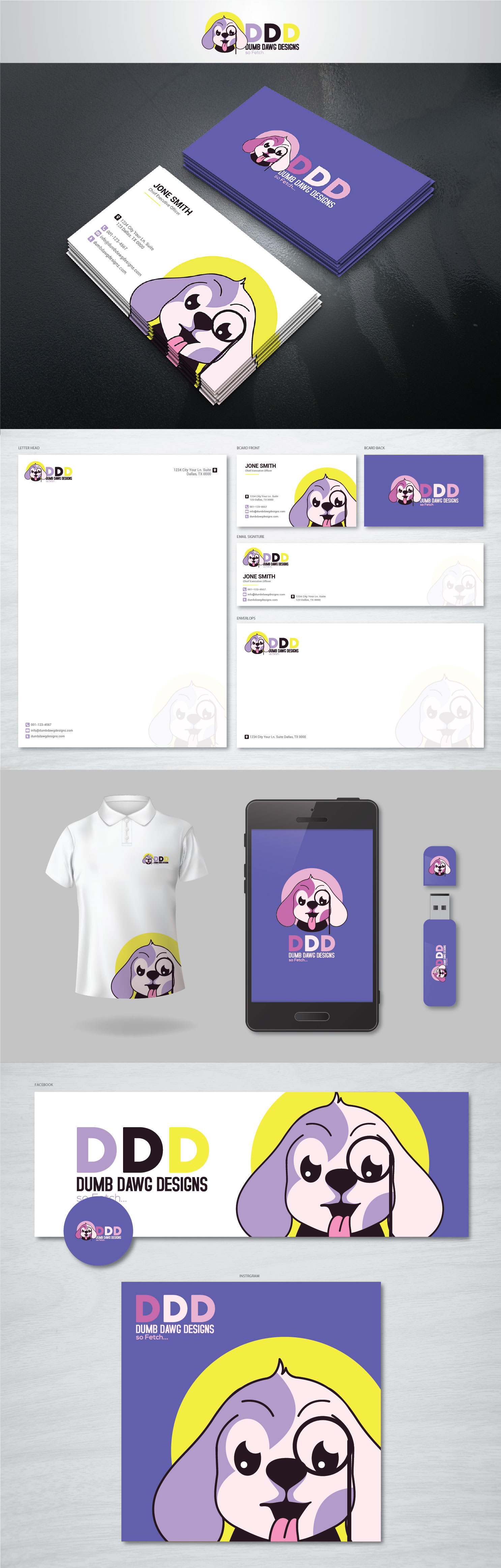 Stationery Design by artbitin for this project | Design #31159374