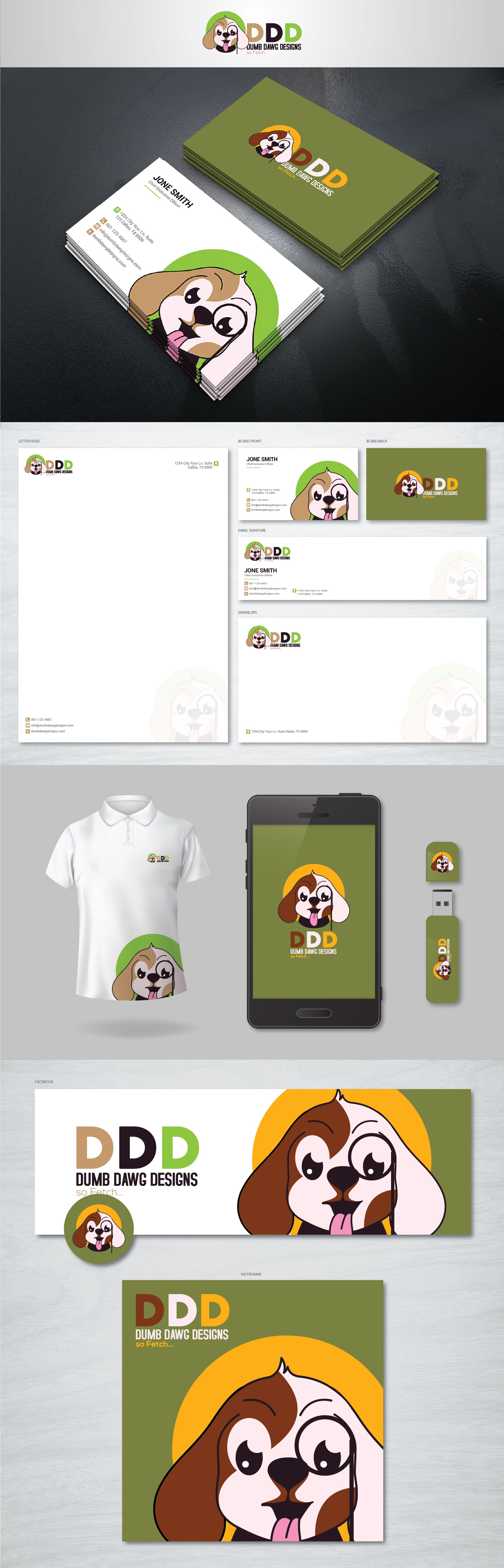 Stationery Design by artbitin for this project | Design #31159375