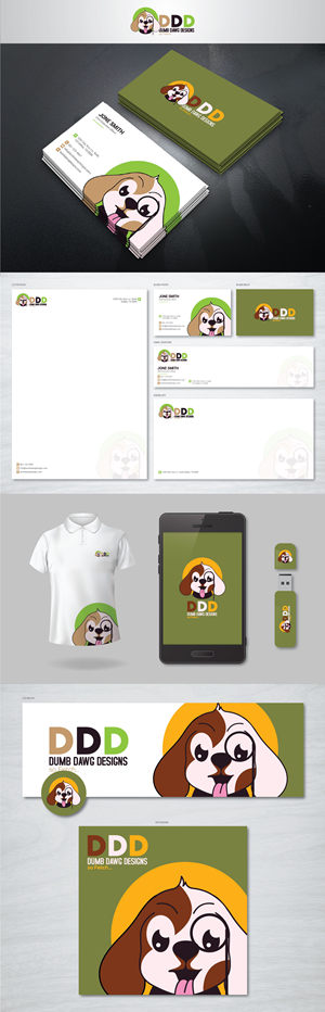 Stationery Design by artbitin for this project | Design: #31159375