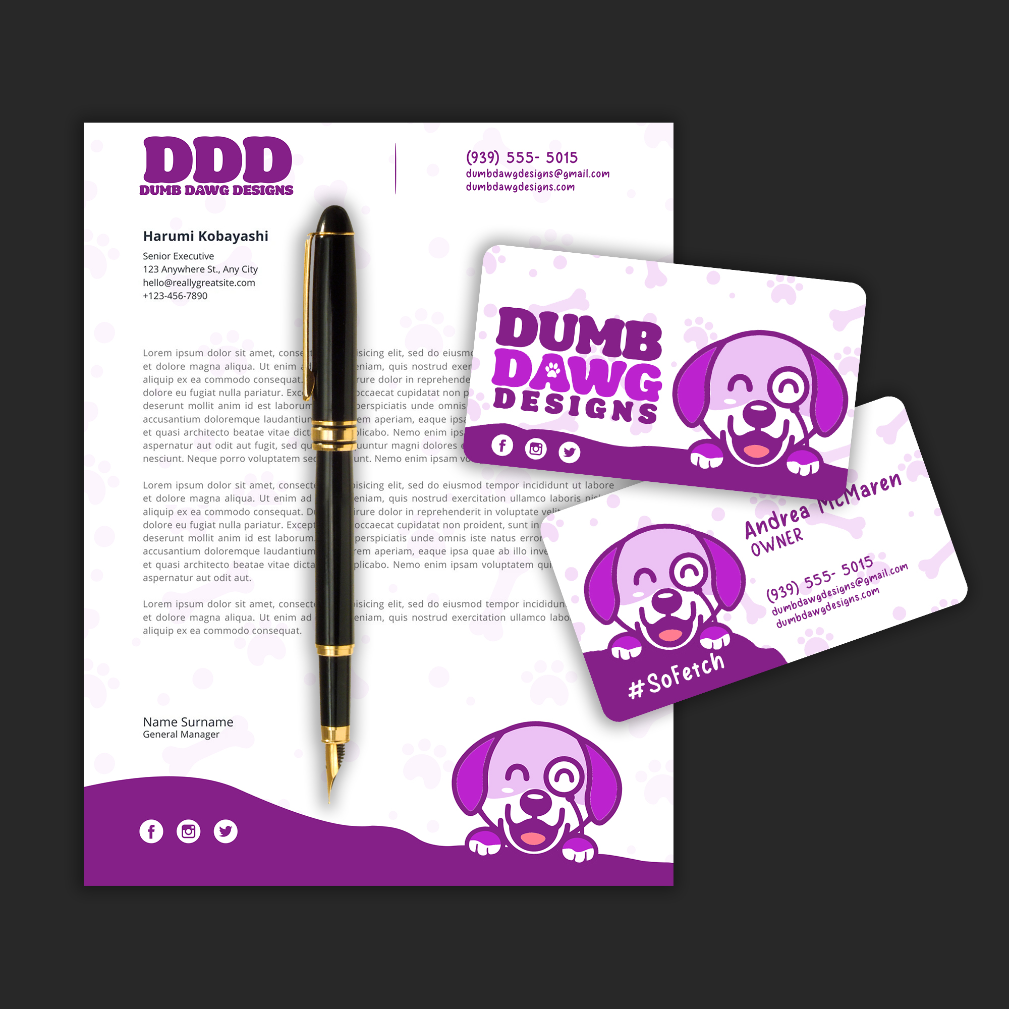 Stationery Design by Onii-Chan ™ for this project | Design #31173116