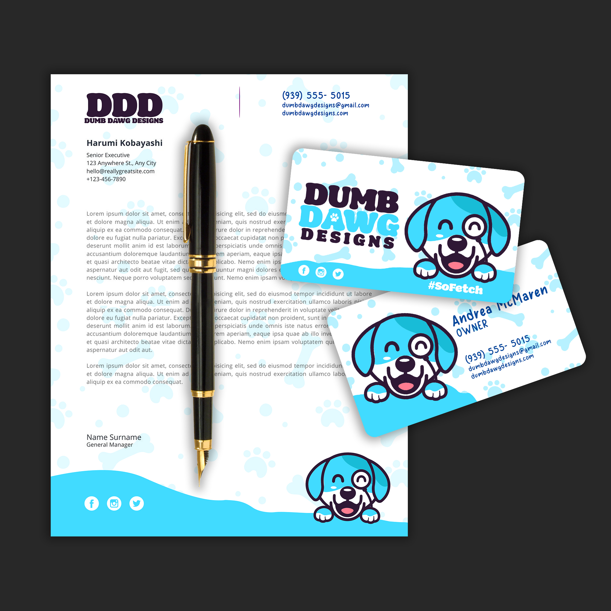 Stationery Design by Onii-Chan ™ for this project | Design #31179521