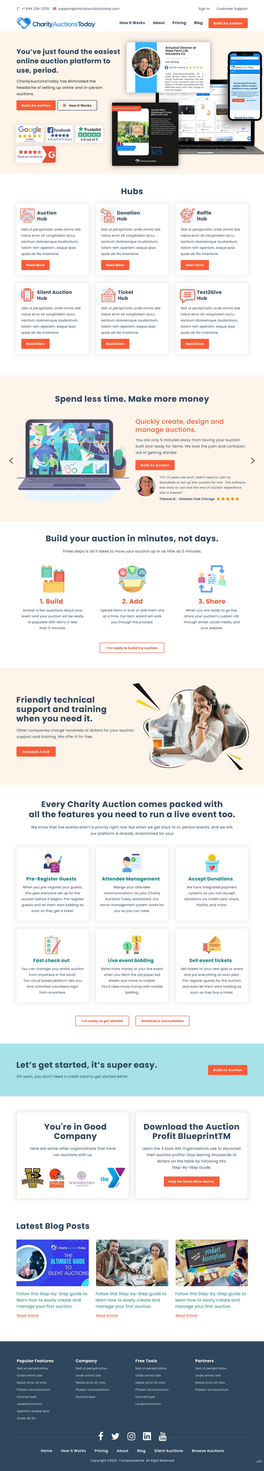 Web Design by pb for this project | Design #31152931