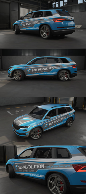 Car Wrap Design by VEDG for SEO Revolution GmbH | Design: #31157990