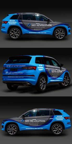 Car Wrap Design by Unik Media for SEO Revolution GmbH | Design: #31154208
